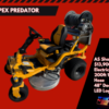 Apex Predator Ride On Surface Cleaner